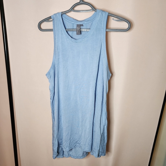 Sweaty Betty Bamboo Viscose Tank Top in blue oversiezed - Picture 1 of 6